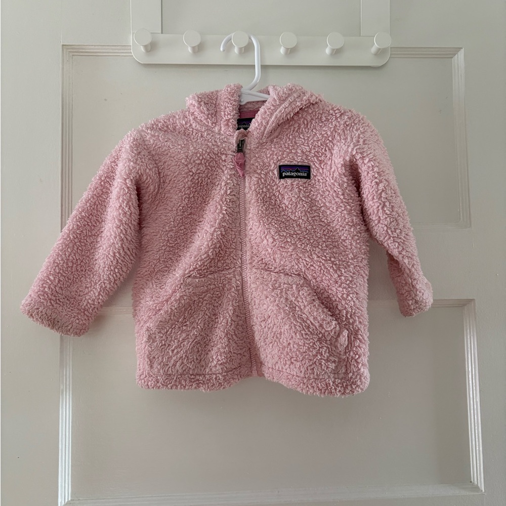 Patagonia Kids Pink Fleece Jacket